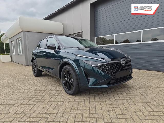 Nissan Qashqai 1.3 DIG-T MHEV 158 PS X-Tronic N-Design PanoDach Teil-Leder Klimaautomatik Sitzheizung Lenkradheizung Navi ACC PDC v+h 360&deg;Kamera DAB Bluetooth Touchscreen Apple CarPlay Android Auto 19"Zoll 