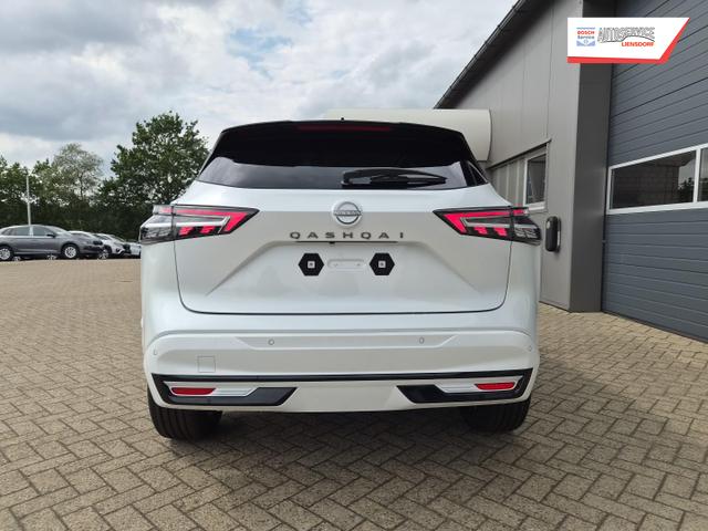 Nissan Qashqai 1.3 DIG-T MHEV 158 PS X-Tronic N-Design PanoDach Teil-Leder Klimaautomatik Sitzheizung Lenkradheizung Navi ACC PDC v+h 360&deg;Kamera DAB Bluetooth Touchscreen Apple CarPlay Android Auto 19"Zoll 