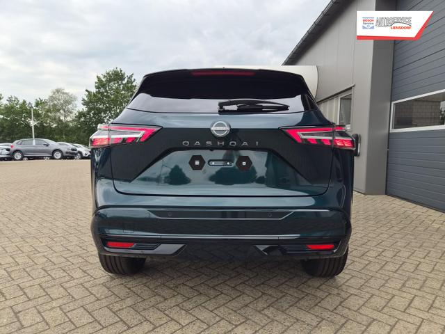 Nissan Qashqai 1.3 DIG-T MHEV 158 PS X-Tronic N-Design Head-Up Display Teil-Leder Klimaautomatik Sitzheizung Lenkradheizung Navi elektr. Heckklappe ACC PDC v+h 360&deg;Kamera DAB Bluetooth Touchscreen Apple CarPlay Android Auto 19"Zoll 