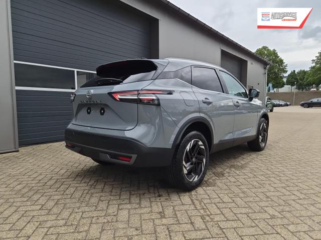 Nissan Qashqai 1.3 DIG-T MHEV 158 PS X-Tronic N-Connecta Teil-Leder PanoGlasdach Klimaautomatik Sitzheizung Lenkradheizung Navi ACC PDC v+h 360&deg;Kamera DAB Bluetooth Touchscreen Apple CarPlay Android Auto 18"LM 