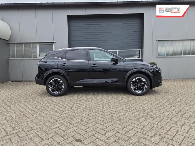 Nissan Qashqai 1.3 DIG-T MHEV 158 PS X-Tronic N-Connecta Teil-Leder PanoGlasdach Klimaautomatik Sitzheizung Lenkradheizung Navi ACC PDC v+h 360&deg;Kamera DAB Bluetooth Touchscreen Apple CarPlay Android Auto 18"LM 