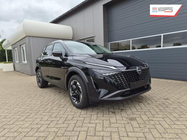 Nissan Qashqai 1.3 DIG-T MHEV 158 PS X-Tronic N-Connecta Teil-Leder PanoGlasdach Klimaautomatik Sitzheizung Lenkradheizung Navi ACC PDC v+h 360&deg;Kamera DAB Bluetooth Touchscreen Apple CarPlay Android Auto 18"LM 