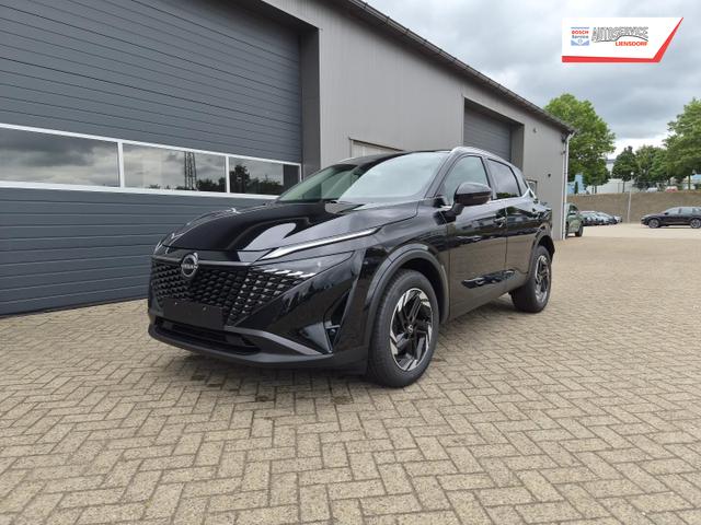Nissan Qashqai 1.3 DIG-T MHEV 158 PS X-Tronic N-Connecta Teil-Leder PanoGlasdach Klimaautomatik Sitzheizung Lenkradheizung Navi ACC PDC v+h 360&deg;Kamera DAB Bluetooth Touchscreen Apple CarPlay Android Auto 18"LM 