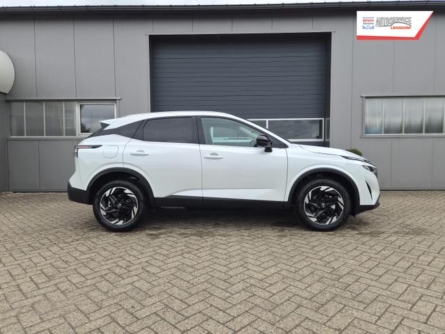 Nissan Qashqai 1.3 DIG-T MHEV 158 PS X-Tronic N-Connecta Teil-Leder PanoGlasdach Klimaautomatik Sitzheizung Lenkradheizung Navi ACC PDC v+h 360&deg;Kamera DAB Bluetooth Touchscreen Apple CarPlay Android Auto 18"LM 