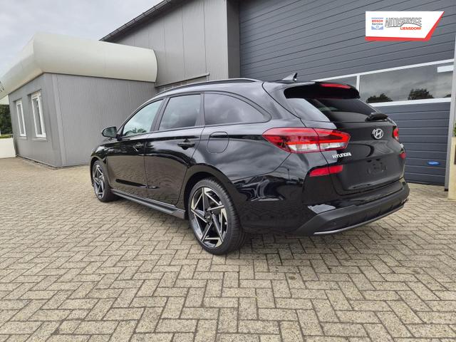 Hyundai i30 Kombi 1.6 T-GDI 150PS Automatik N-Line Sitzheizung Lenkradheizung Klimaautomatik Navi 10,3"-Touchscreen Bluelink Apple CarPlay + Android Auto PDC v+h R&uuml;ckf.Kamera 18-LM 