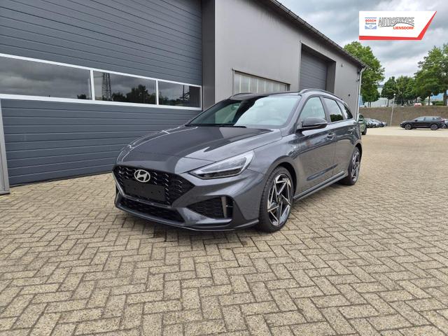 Hyundai i30 Kombi 1.6 T-GDI 150PS Automatik N-Line Sitzheizung Lenkradheizung Klimaautomatik Navi 10,3"-Touchscreen Bluelink Apple CarPlay + Android Auto PDC v+h R&uuml;ckf.Kamera 18-LM 