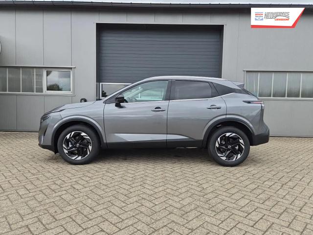 Nissan Qashqai 1.3 DIG-T MHEV 158 PS X-Tronic N-Connecta Teil-Leder PanoGlasdach Klimaautomatik Sitzheizung Lenkradheizung Navi ACC PDC v+h 360&deg;Kamera DAB Bluetooth Touchscreen Apple CarPlay Android Auto 18"LM 