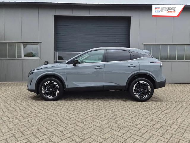 Nissan Qashqai 1.3 DIG-T MHEV 158 PS X-Tronic N-Connecta Teil-Leder PanoGlasdach Klimaautomatik Sitzheizung Lenkradheizung Navi ACC PDC v+h 360&deg;Kamera DAB Bluetooth Touchscreen Apple CarPlay Android Auto 18"LM 