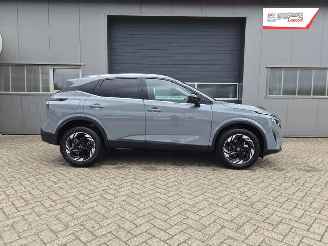 Nissan Qashqai 1.3 DIG-T MHEV 158 PS X-Tronic N-Connecta Teil-Leder PanoGlasdach Klimaautomatik Sitzheizung Lenkradheizung Navi ACC PDC v+h 360&deg;Kamera DAB Bluetooth Touchscreen Apple CarPlay Android Auto 18"LM 