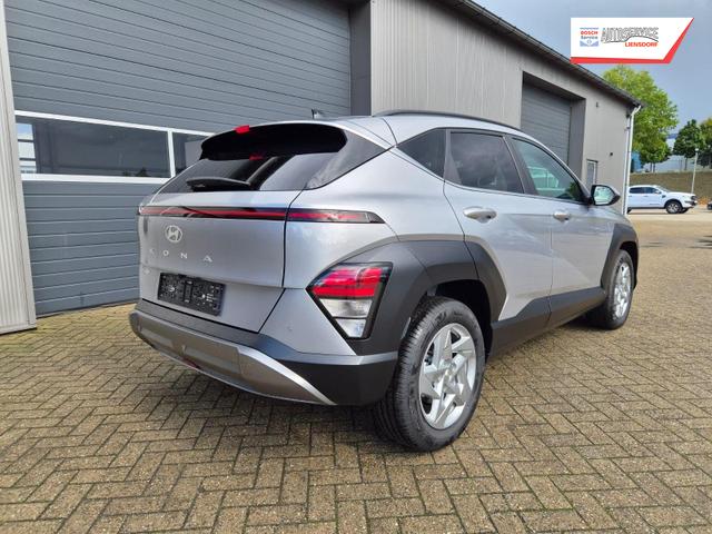 Hyundai KONA Trend 1.6 T-GDI 150PS Automatik Voll-LED-Scheinw. Sitzheizung Lenkradheizung ACC Klimaautomatik Navi Touchscreen DAB+ Apple CarPlay + Android Auto PDC v+h R&uuml;ckf.Kamera 2xKeyless 17-LM 