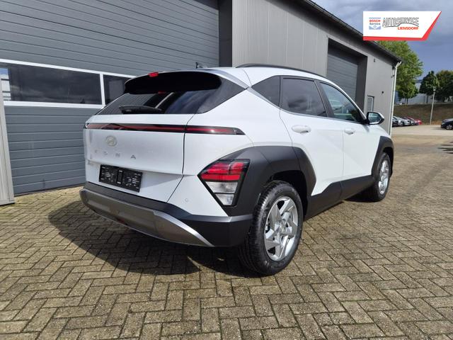 Hyundai KONA Trend 1.6 T-GDI 150PS Automatik Voll-LED-Scheinw. Sitzheizung Lenkradheizung ACC Klimaautomatik Navi Touchscreen DAB+ Apple CarPlay + Android Auto PDC v+h R&uuml;ckf.Kamera 2xKeyless 17-LM 