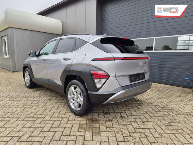 Hyundai KONA Trend 1.6 T-GDI 150PS Voll-LED-Scheinw. Sitzheizung Lenkradheizung Klimaautomatik Tempomat Navi Touchscreen DAB+ Apple CarPlay + Android Auto PDC v+h R&uuml;ckf.Kamera 2xKeyless 17-LM 
