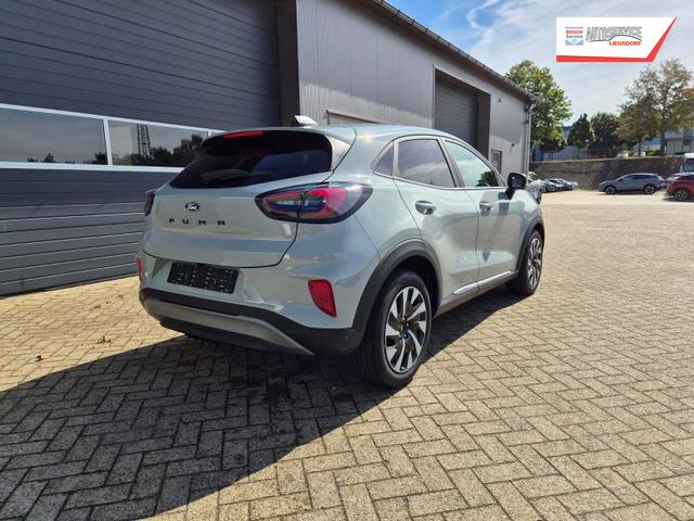 Ford Puma Titanium 1.0 Hybrid 125PS Autom. R&uuml;ckf.Kamera Klimaautomatik Sitzheizung Lenkradheizung Frontscheibe beheizb. LED-Scheinwerfer SYNC4 Bluetooth Apple CarPlay Android Auto PDC v+h 