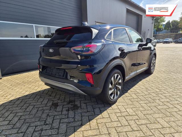 Ford Puma Titanium 1.0 Hybrid 125PS Autom. abnehm. AHK ACC 4xKamera Klimaautomatik Sitzheizung Lenkradheizung Frontscheibe beheizb. LED-Scheinwerfer SYNC4 Bluetooth Apple CarPlay Android Auto PDC v+h 
