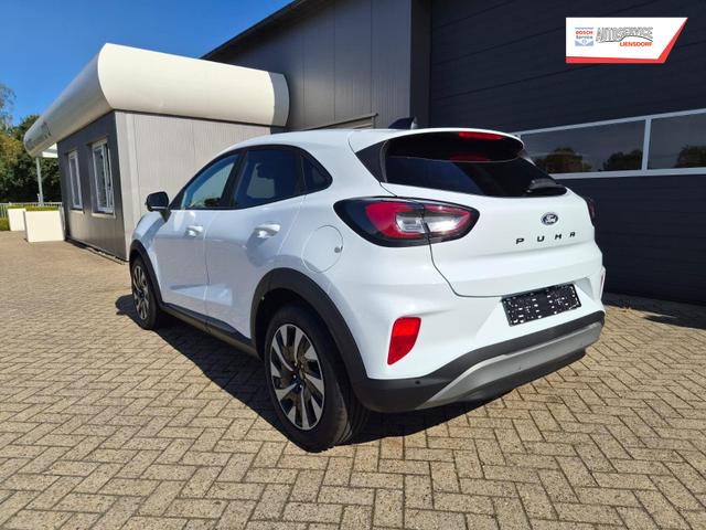 Ford Puma Titanium 1.0 Hybrid 125PS Autom. abnehm. AHK ACC 4xKamera Klimaautomatik Sitzheizung Lenkradheizung Frontscheibe beheizb. LED-Scheinwerfer SYNC4 Bluetooth Apple CarPlay Android Auto PDC v+h 