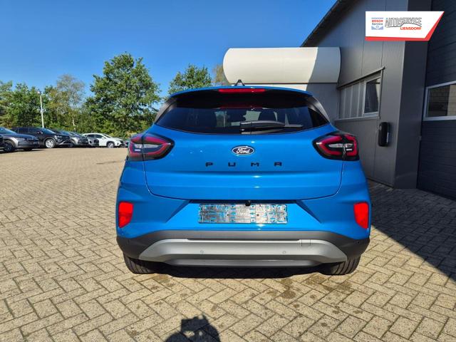 Ford Puma Titanium 1.0 Hybrid 125PS Autom. abnehm. AHK ACC 4xKamera Klimaautomatik Sitzheizung Lenkradheizung Frontscheibe beheizb. LED-Scheinwerfer SYNC4 Bluetooth Apple CarPlay Android Auto PDC v+h 