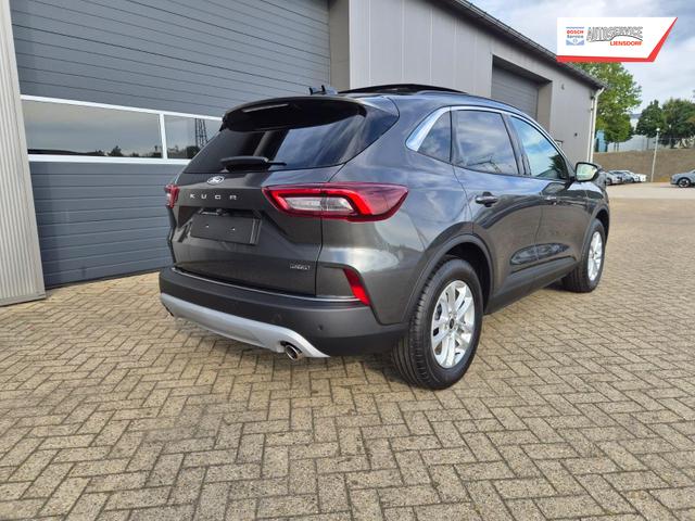 Ford Kuga Titanium 243PS PHEV Automatik schwenkb. AHK elektr. PanoDach Sitzheizung v+h Lenkradheizung Frontscheibe beheizb. Klimaautomatik Navi SYNC4 Apple CarPlay Android Auto Touchscreen PDC 4xKamera 2xKeyless 17"LM vollelektr. Reichweite 66KM 