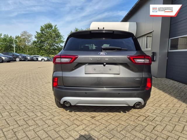 Ford Kuga Titanium 243PS PHEV Automatik Sitzheizung v+h Lenkradheizung Frontscheibe beheizb. Klimaautomatik Navi SYNC4 Apple CarPlay Android Auto Touchscreen PDC 4xKamera 2xKeyless 17"LM vollelektr. Reichweite 66KM 