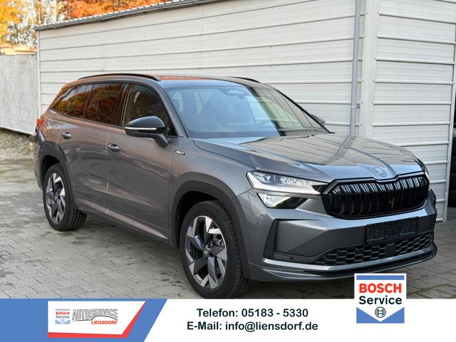 Skoda Kodiaq - Sportline 2.0 TDI DSG 4x4 7Sitzer*Standheizung*AHK*NAVI*SHZ*Matrix*360°*IPA*Keyless*Canton