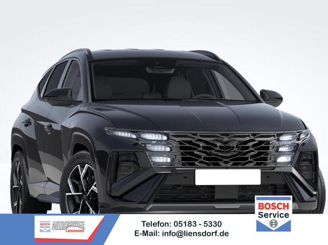 Hyundai TUCSON - N-Line N-Line+ 1.6 T-GDI HEV 4WD Android Auto*HUD*Navi*SHZ*Matrix*KRELL*3Z Klimaauto*Kamera*Keyless*E-Heck