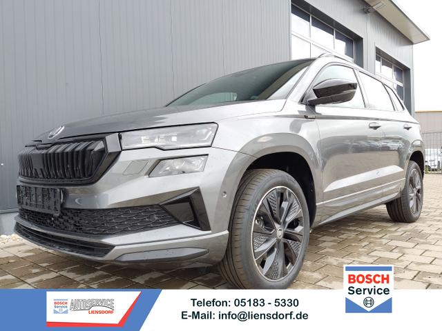 Skoda Karoq - Sportline 2,0 TDI 4x4 150 PS DSG Navi-4x Sitzheizung-Canton Sound-Anh&auml;ngerkupplung-LED-Matrix-AppleCarPlay-Android-Auto-ACC-Kessy-2-Zonen-Klimaautomatik-18''Alu-Sofort