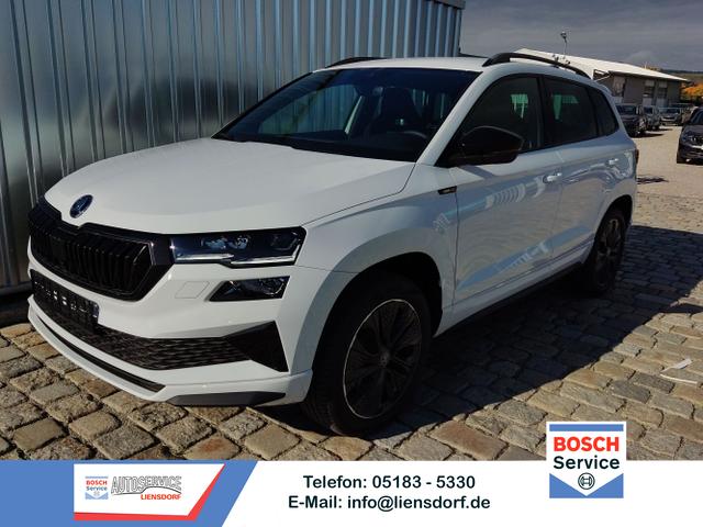 Skoda Karoq - Sportline 2.0 TSI 190 PS 4x4 DSG Navi-Anh&auml;ngerkupplung-Garantie-LED-Matrix-AppleCarPlay-Android-Auto-ACC-Kessy-2-Zonen-Klimaautomatik-18''Alu-Sofort