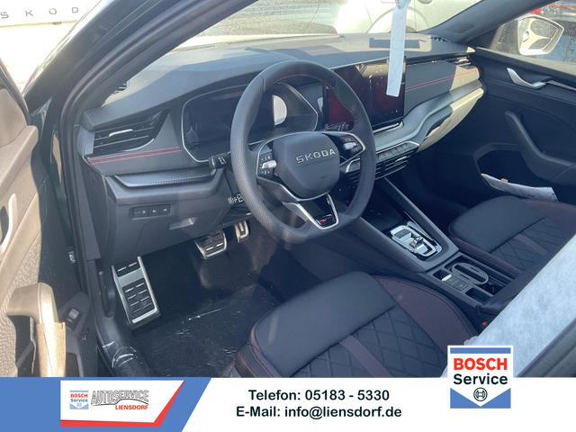 Skoda Octavia Combi - RS 2.0 TSI DSG, Sonderlackierung, Pano, AHK, 19 Zoll, Canton, el. Klappe, Navi, Matrix, sofort