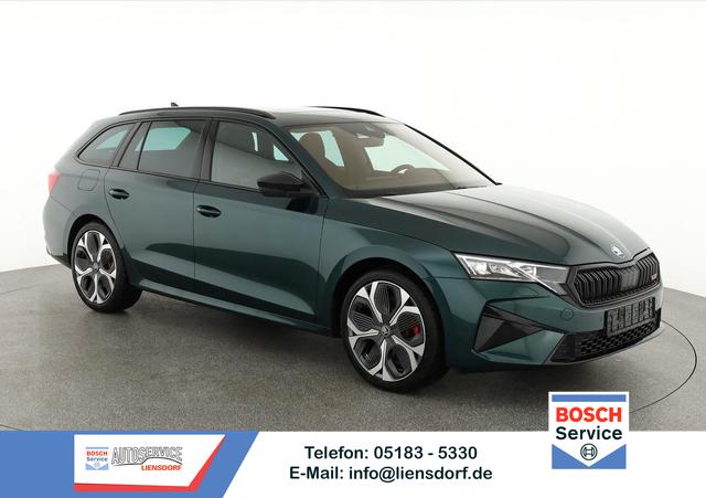 Skoda Octavia Combi - RS 2.0 TSI DSG, Sonderlackierung, Pano, AHK, 19 Zoll, Canton, el. Klappe, Navi, Matrix, sofort
