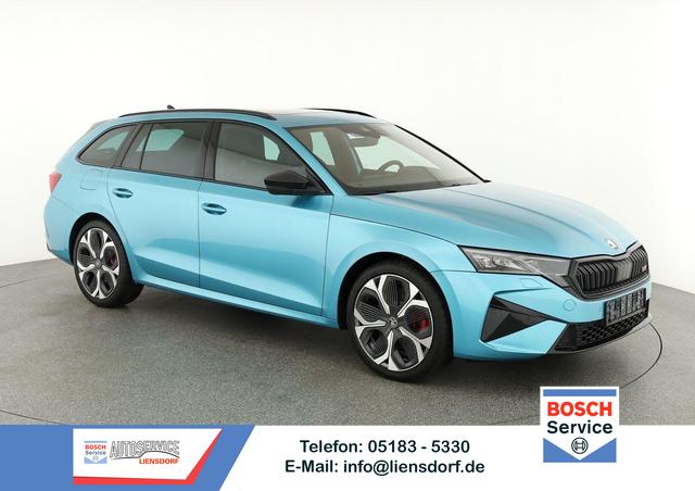 Skoda Octavia Combi - RS 2.0 TSI DSG, Sonderlackierung, Pano, AHK, 19 Zoll, Canton, el. Klappe, Navi, Matrix, sofort