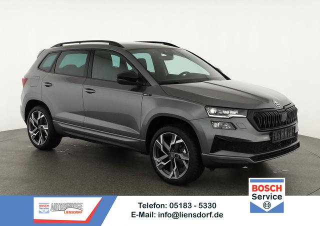 Skoda Karoq - Sportline 4x4 2.0 TDI DSG Sportline, Matrix, Teilleder, Navi, Side, 5-J. Garantie