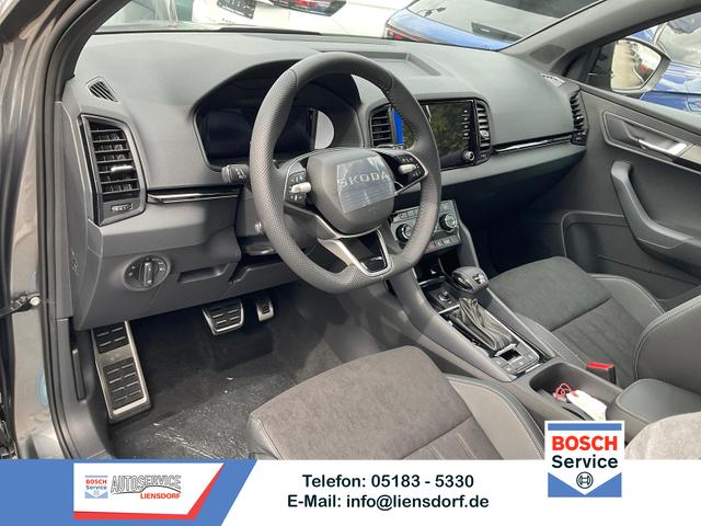Skoda Karoq - Sportline 4x4 2.0 TSI DSG Sportline, AHK, Navi, Teilleder, Side, 5 J.-Garantie