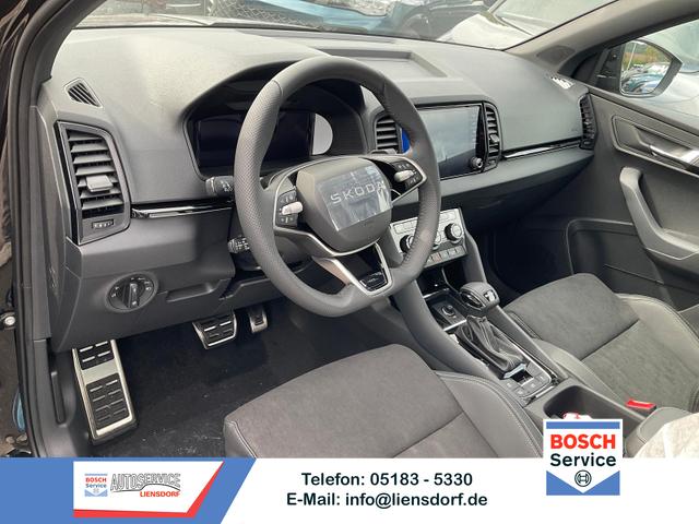 Skoda Karoq - Sportline 2.0 TDI DSG Sportline, Pano, AHK, Matrix, Teilleder, 5 J.-Garantie