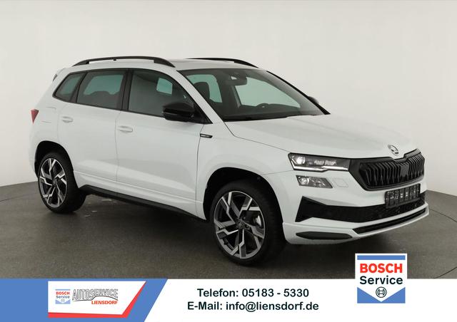 Skoda Karoq - Sportline 1.5 TSI DSG Sportline, AHK, Pano, Matrix, Navi, Side, 5-J. Garantie