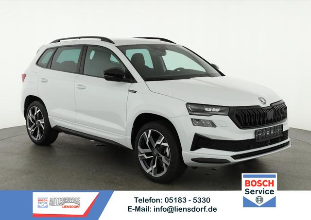 Skoda Karoq - Sportline 4x4 2.0 TDI DSG Sportline, Matrix, Teilleder, Navi, Side, 5-J. Garantie
