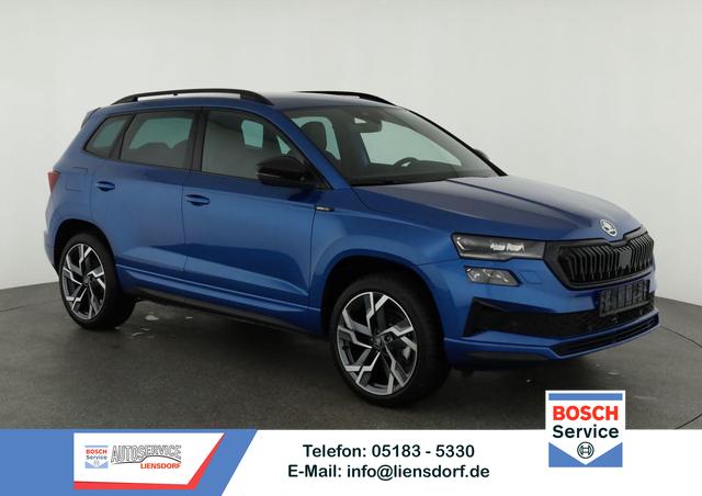 Skoda Karoq - Sportline 4x4 2.0 TDI DSG Sportline, Matrix, Teilleder, Navi, Side, 5-J. Garantie