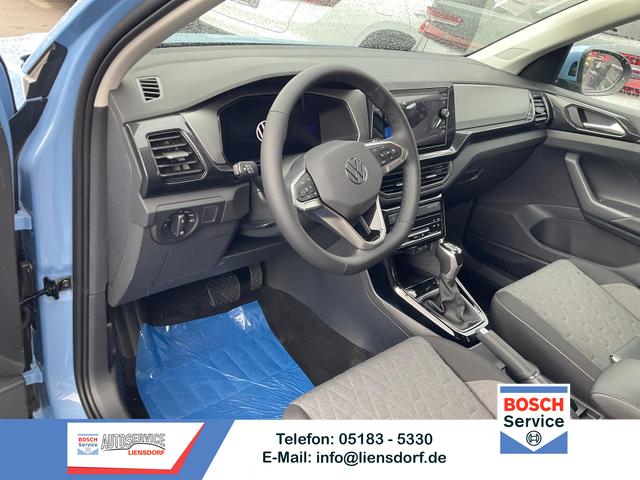Volkswagen T-Cross - 1.5 TSI 110 kW Life DSG Life, AHK, IQ.Light, ACC, Side, Kamera, 17-Zoll, Winterpaket