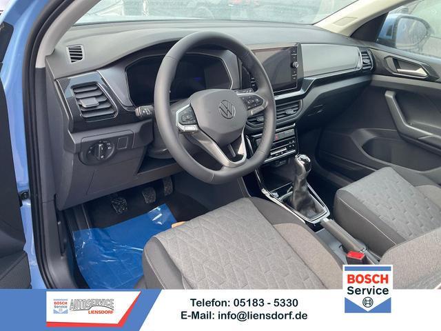 Volkswagen T-Cross - 1.0 TSI 85 kW Life Life, AHK, IQ.Light, Kamera, ACC, Side. Winter, 17-Zoll