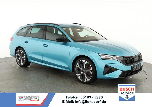 Skoda Octavia Combi - RS 2.0 TSI DSG, Sonderlackierung, AHK, Pano,19 Zoll, Canton, el. Klappe, Navi, Matrix, sofort