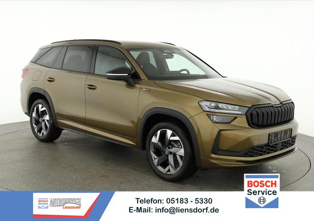 Skoda Kodiaq - 1.5 TSI mHEV 110 kW Sportline DSG Sportline, 7-Sitzer, AHK, Navi, Side, Kamera, Matrix, Winter