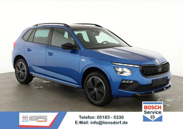 Skoda Kamiq - Monte Carlo 1.5 TSI DSG Carlo, Pano, AHK, IQ.Light, Side, Kamera, Winter, 17-Zoll