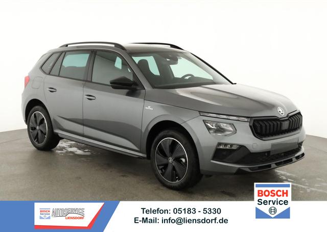 Skoda Kamiq - Monte Carlo 1.5 TSI DSG Carlo, Pano, AHK, IQ.Light, Side, Kamera, Winter, 17-Zoll