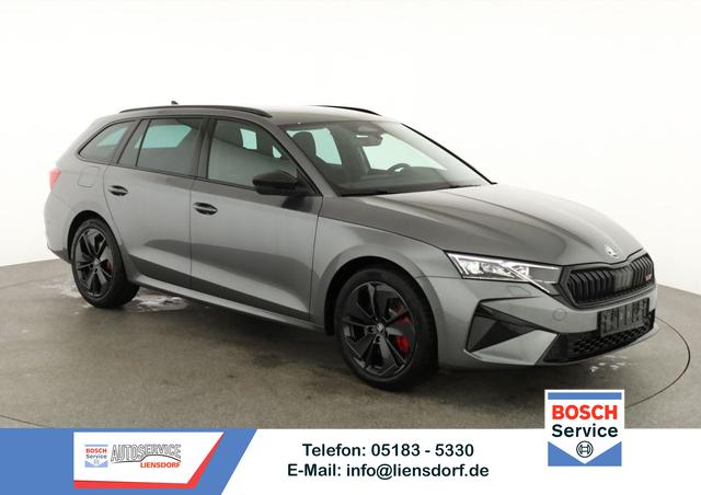 Skoda Octavia Combi - 2.0 TSI 195 kW RS DSG, Standheizung, AHK, Navi, Matrix, Side, Winter, 5 J.-Garantie