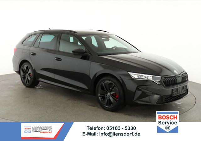 Skoda Octavia Combi - 2.0 TSI 195 kW RS DSG, Standheizung, AHK, Navi, Matrix, Side, Winter, 5 J.-Garantie