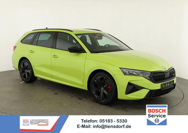 Skoda Octavia Combi - 2.0 TSI 195 kW RS DSG, AHK, Navi, Matrix, Side, Winter, 5 J.-Garantie