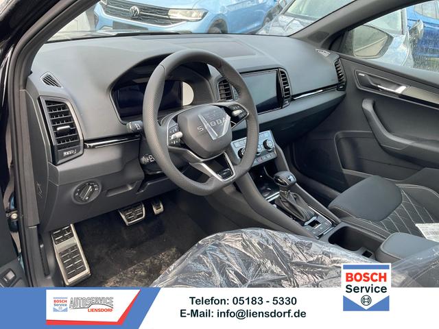 Skoda Karoq - Sportline 2.0 TDI DSG Sportline, AHK, Navi, CANTON, Matrix, AreaView, Side, Kamera, el. Klappe, FS-beheizbar