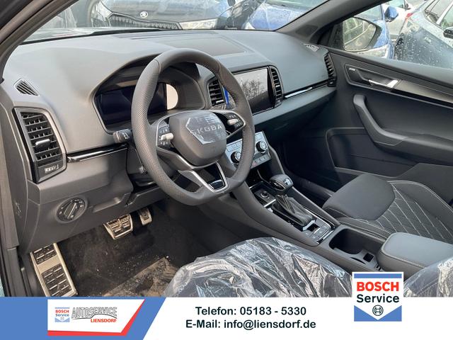 Skoda Karoq - Sportline 2.0 TDI DSG Sportline, AHK, Navi, CANTON, Matrix, AreaView, Side, Kamera, el. Klappe, FS-beheizbar
