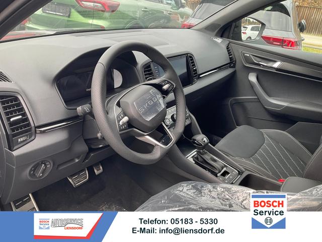 Skoda Karoq - Sportline 1.5 TSI DSG Sportline, Pano, AHK, Navi, Matrix, AreaView, Side, FS-beheizbar, Winter, 19-Zoll