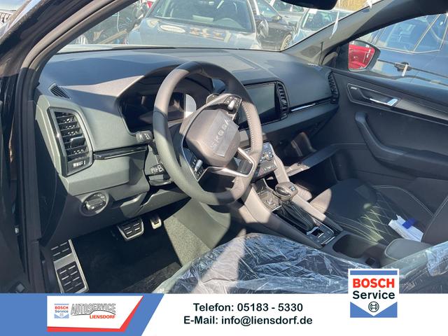 Skoda Karoq - Sportline 4x4 2.0 TDI DSG Sportline, Pano, AHK, Navi, Matrix, AreaView, Side, Kamera, el. Klappe, FS-beheizbar, Winter