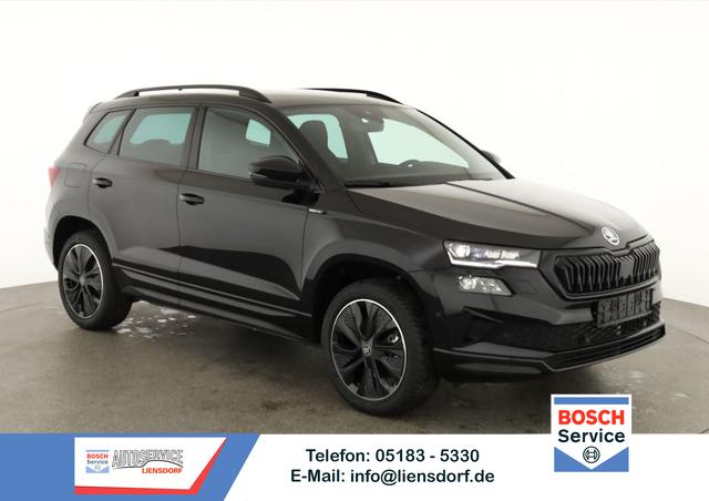 Skoda Karoq - Sportline 1.5 TSI DSG Sportline, AHK, Navi, CANTON, Matrix, AreaView, Side, Kamera, el. Klappe, FS-beheizbar
