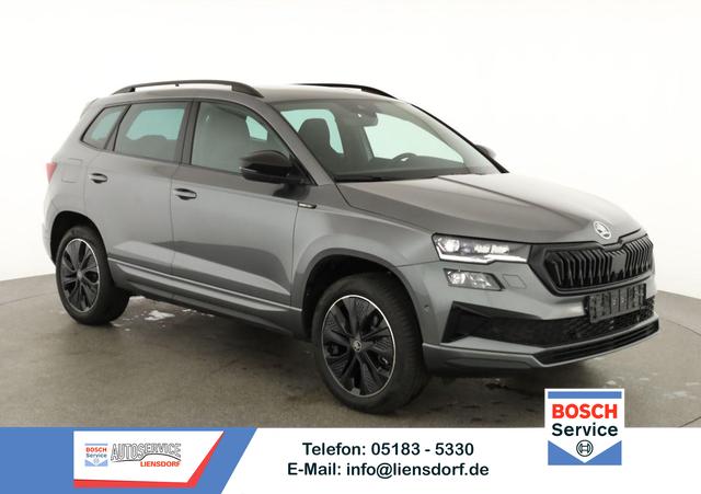 Skoda Karoq - Sportline 4x4 2.0 TDI DSG Sportline, Pano, AHK, Navi, Matrix, AreaView, Side, Kamera, el. Klappe, FS-beheizbar, Winter
